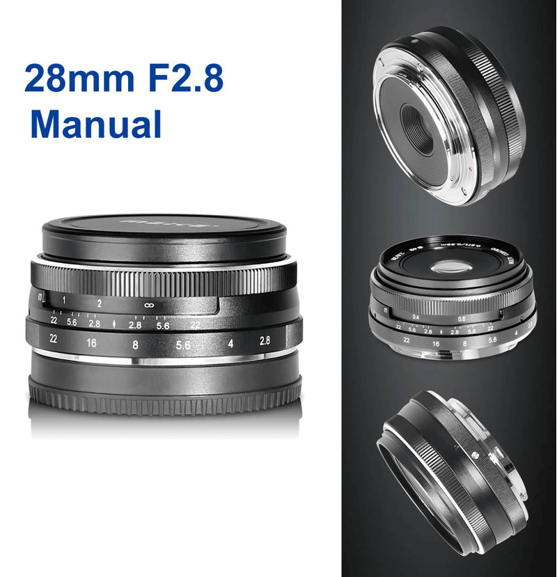 Lente-Meike-28mm-f-2.8-Manual-M4-3--Micro-Quatro-Tercos-