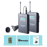 Sistema-Microfone-Lapela-Sem-Fio-Takstar-SGC-100W-Wireless-UHF-para-Cameras-e-Filmadoras