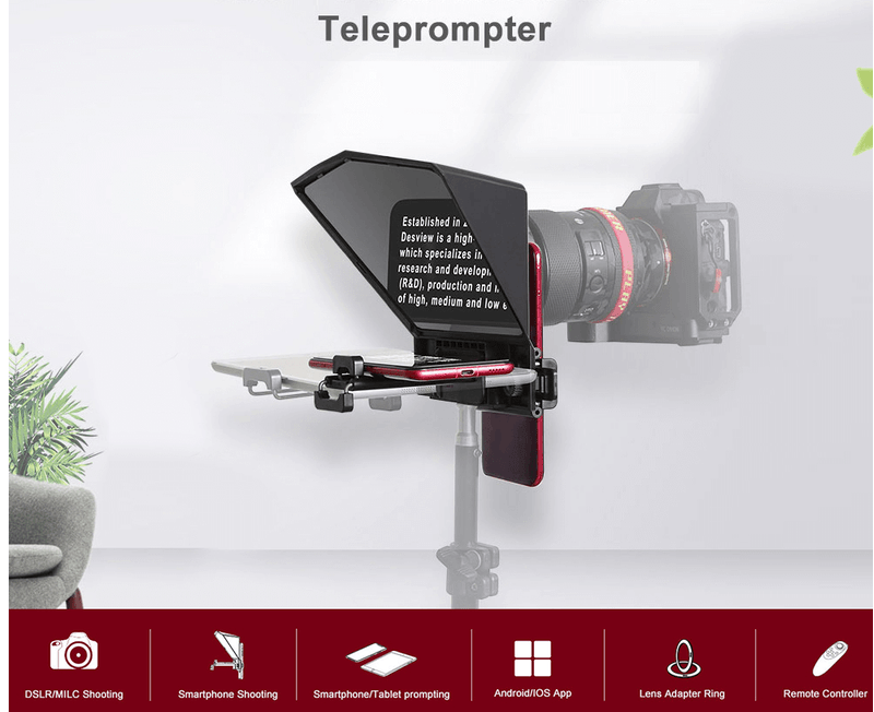 Teleprompter-Portatil-SmartPhone-T2-Visor-HD-para-DSLR-e-Mirrorless