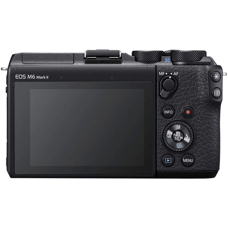 Camera-Canon-EOS-M6-MarkII-Mirrorless-4K-com-Lente-18-150mm-e-Visor-EVF-DC2--Preta-