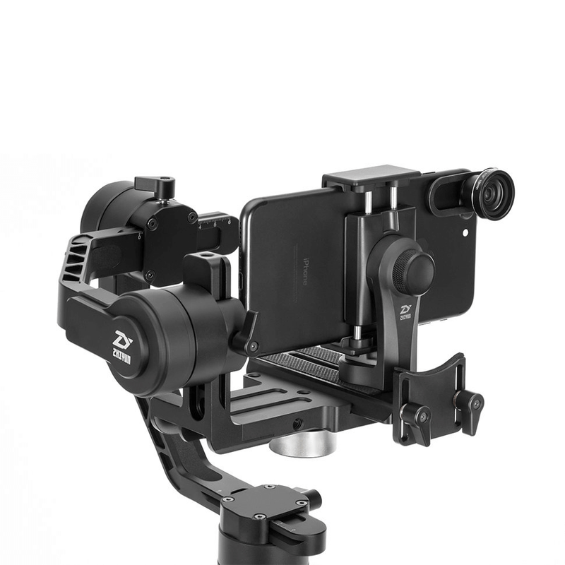 Kit-Suporte-de-Smartphone-Zhiyun-MPHS1---Plate-Ajuste-de-Gravidade-GAP01-para-Gimbal-Crane-2