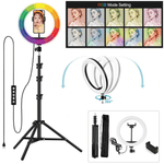 Iluminador-Led-Circular-10--MJ26-RGB-25W-Soft-Ring-Light-Live-26cm-USB-com-Tripe-e-Suporte-SmartPhone