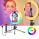 Iluminador-Led-Circular-8--MJ20-RGB-25W-Soft-Ring-Light-Live-20cm-USB-com-Mini-Tripe-e-Suporte-SmartPhone