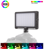 Iluminador-Led-RGB-LED-72R-Full-Color-Video-Light-Compacto-2200K-25000K-com-Bateria-Interna