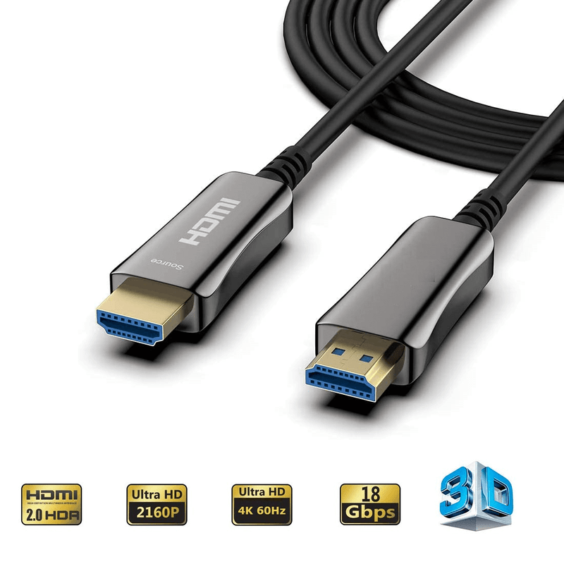 Cabo-Fibra-Optica-Ativo--AOC--Hdmi-2.0-4K-60Hz---18Gbps-de-Alta-Velocidade---10m