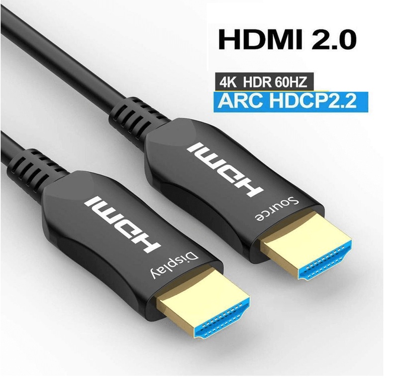 Cabo-Fibra-Optica-Ativo--AOC--Hdmi-2.0-4K-60Hz---18Gbps-de-Alta-Velocidade---10m