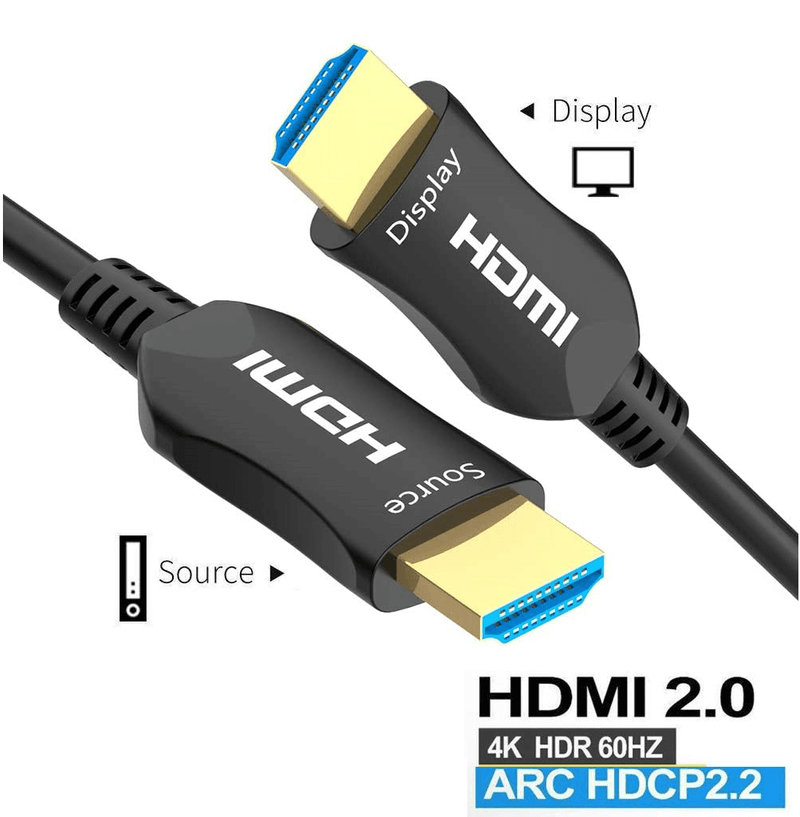 Cabo-Hdmi2.0-Fibra-Optica-Ativa--AOC--4K-60Hz-HDCP2.2-18Gbps-de-Alta-Velocidade---5metros