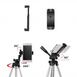 Tripe-Portatil-HM3110A-com-Cabeca-3-Vias-360°-de-1-Metro-com-Suporte-Celular--Prata-