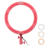 Iluminador-Circular-LED-Godox-LR120-12----30cm-Ring-Light-10W-Bi-Color--Rosa-