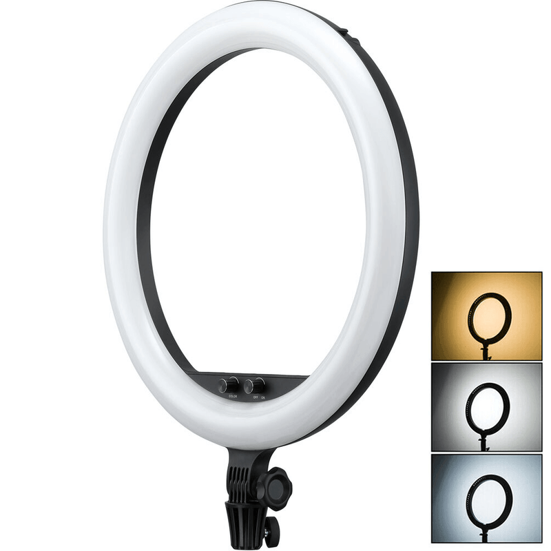 Iluminador-Circular-LED-Godox-LR150-18----30cm-Ring-Light-38w-Bi-Color--Preto-