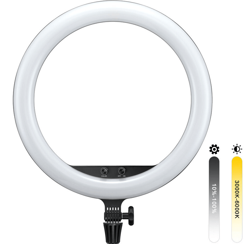 Iluminador-Circular-LED-Godox-LR150-18----30cm-Ring-Light-38w-Bi-Color--Preto-