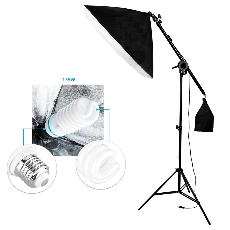 Kit-Iluminacao-Estudio-Softbox-50x60cm-3x-Lampadas-135w-Girafa-e-Tripes-de-Iluminacao--110V-