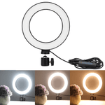 Iluminador-Led-Circular-10--Ring-Light-Live-USB-com-Suporte-de-Celular