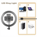 Iluminador-Led-Circular-10--Ring-Light-Live-USB-com-Suporte-de-Celular