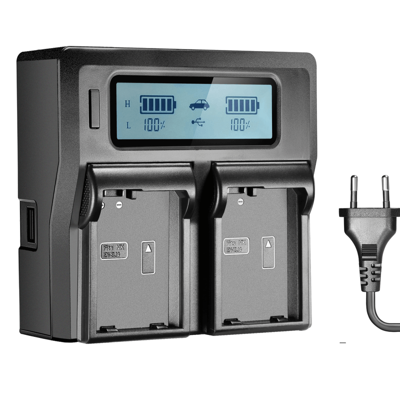 Carregador-Duplo-DC-LCD-para-Bateria-MODELOS-EN-EL14