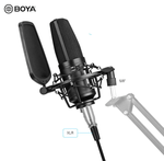 Microfone-Condensador-de-Estudio-Boya-BY-M1000-XLR-Multipadrao-de-Diafragma-Grande