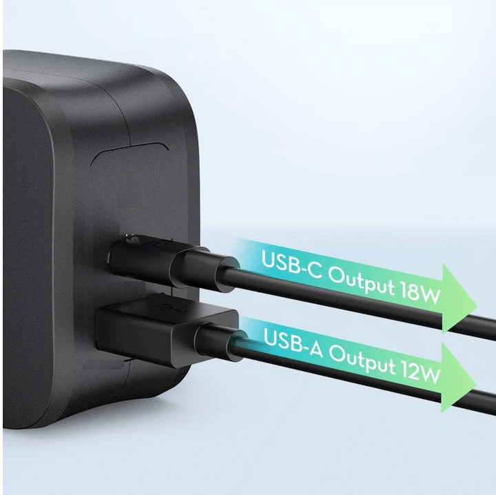 Carregador-Rapido-Duplo-USB-x-USB-C-Quick-Charge-3.0-Qualcomm