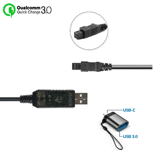 Cabo-de-Alimentacao-CA-EH-5-USB-3.0-com-Adaptador-USB-C-para-Cameras-Nikon