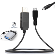 Cabo de Alimentação CA AA-E6 USB 3.0 com Adaptador USB-C para Filmadoras Samsung