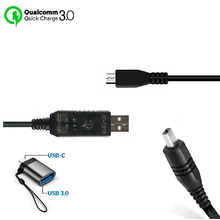 Cabo de Alimentação CA AA-E9 USB 3.0 com Adaptador USB-C para Filmadoras Samsung