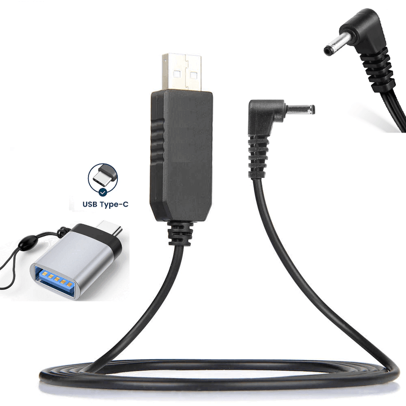 Cabo-de-Alimentacao-CA-PS700-USB-3.0-com-Adaptador-USB-C-para-Dummy-Canon