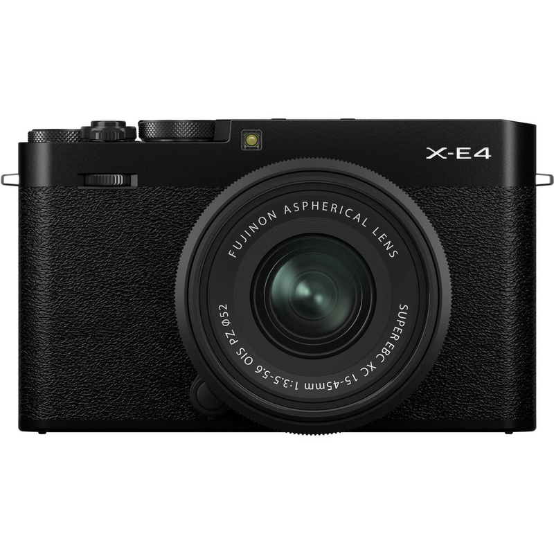 Camera-FujiFilm-X-E4-Mirrorless-4K-Preta--So-Corpo-