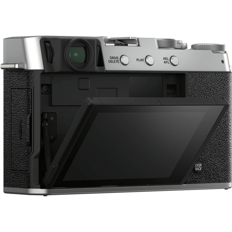 Camera-FujiFilm-X-E4-Mirrorless-4K-Prata--So-Corpo-