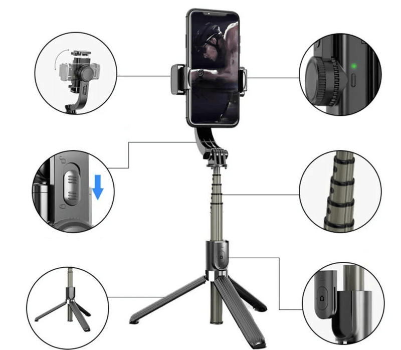 Estabilizador-Gimbal-para-SmartPhones-Soleste-L08-Pan-Tilt-Bluetooth-e-Tripe