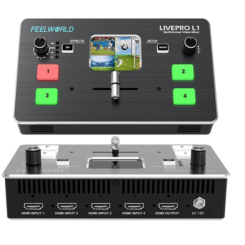 Switcher-de-Video-FeelWorld-LivePro-L1-Live-Streaming-Multicamera-4x-HDMI-e-USB3.0