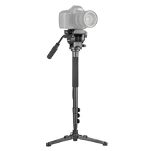 Monopé para Vídeo Kingjoy MP1008F com Cabeça Semi Hidráulica Fluida para 5Kg