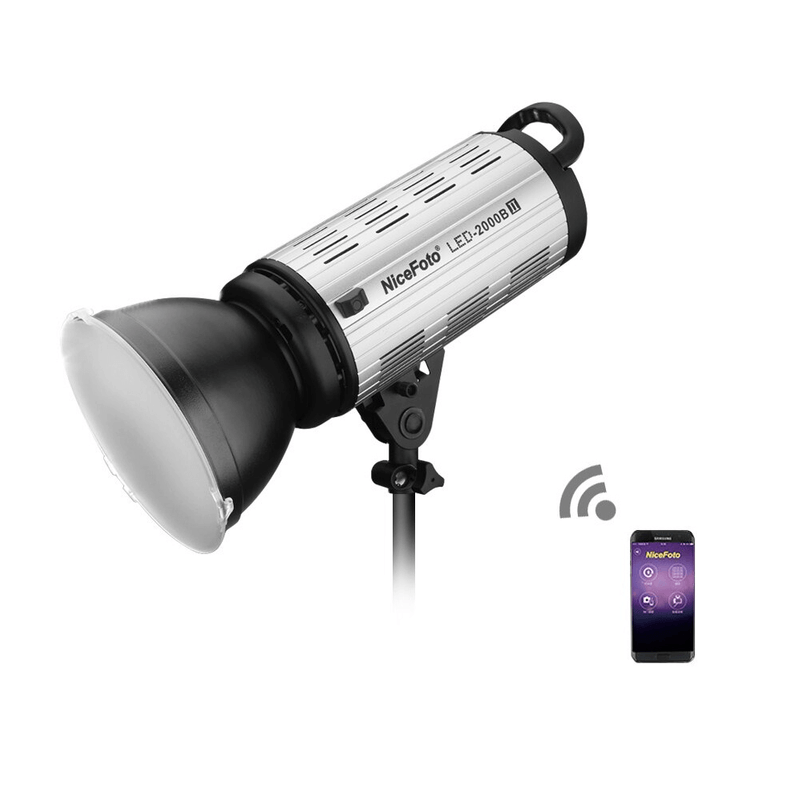 Iluminador-LED-NiceFoto-LED-2000B-II-Video-Light-Luz-Continua-200W