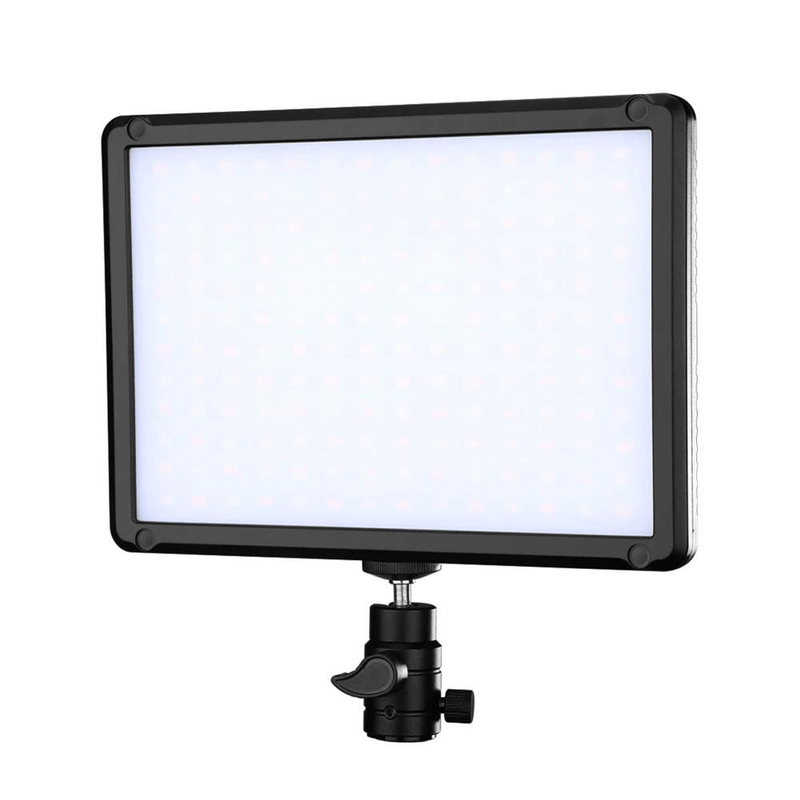 Iluminador-Painel-LED-RGB-NiceFoto-TC-368-Video-Light-Com-Bateria-e-Carregador