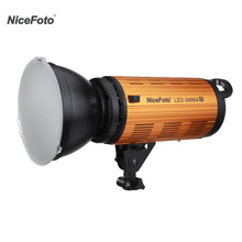 Iluminador LED NiceFoto LED-2000A II Video Light Bi-Color 200W Bivolt