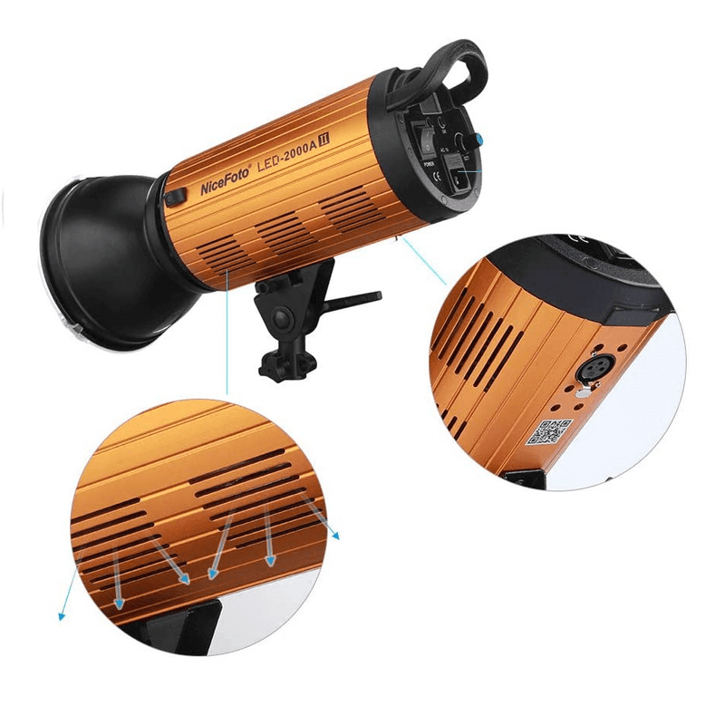 Iluminador-LED-NiceFoto-LED-2000A-II-Video-Light-Bi-Color-200W-Bivolt