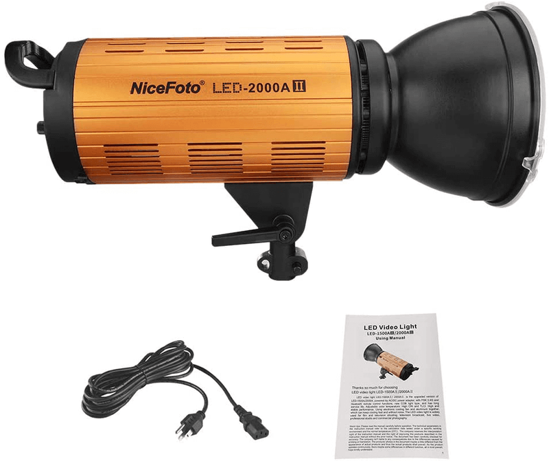 Iluminador-LED-NiceFoto-LED-2000A-II-Video-Light-Bi-Color-200W-Bivolt