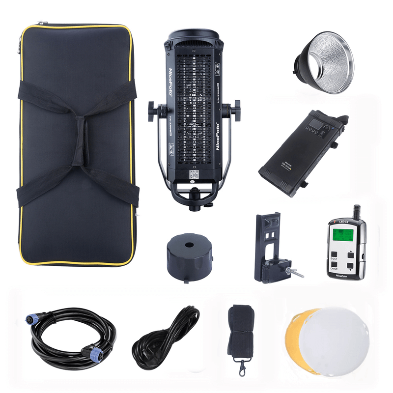 iluminador-led-nicefoto-ha-3300bii-cob-video-light-daylight-330w-bowens-bivolt