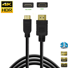 Cabo HDMI x Mini-HDMI 2.0 4K 2160P HDR de Alta Velocidade (120cm)