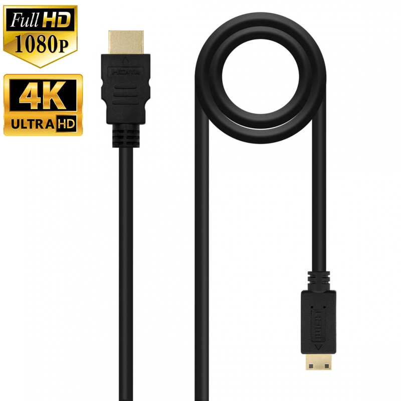 Cabo-HDMI-x-Mini-HDMI-2.0-4K-2160P-HDR-de-Alta-Velocidade--120cm-