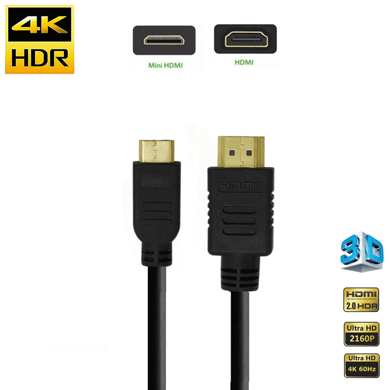 Cabo-HDMI-x-Mini-HDMI-2.0-4K-2160P-HDR-de-Alta-Velocidade--30cm-