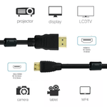 Cabo-HDMI-x-Mini-HDMI-2.0-4K-Ultra-HDR-com-Filtro-de-Anti-Ruido-Duplo-100cm---1metro