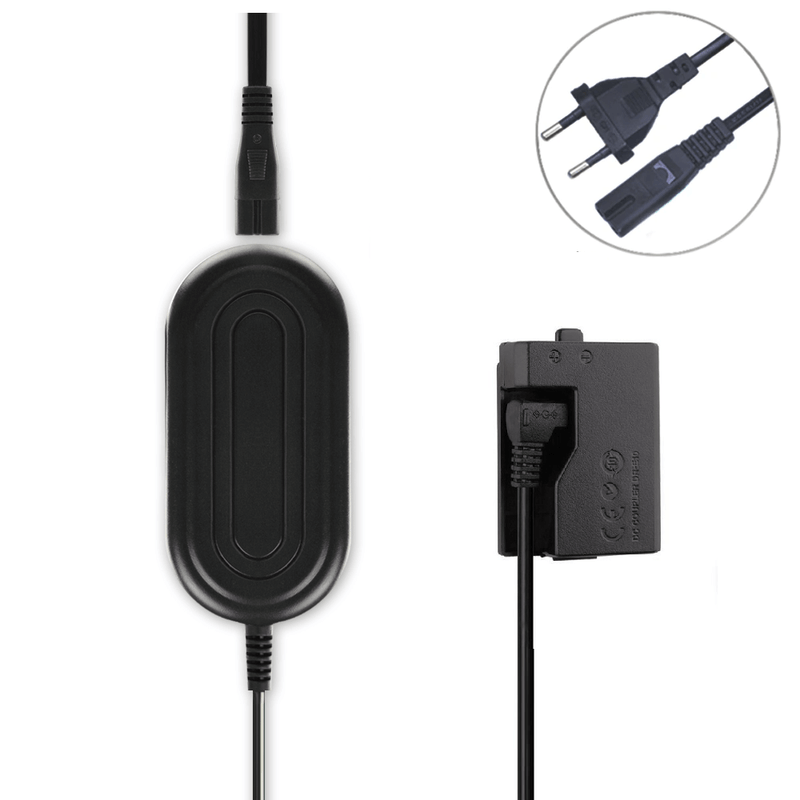 Adaptador-CA-ACK-E10-com-Acoplador-DC-DR-E10-para-Bateria-Canon-LP-E10--Bivolt-