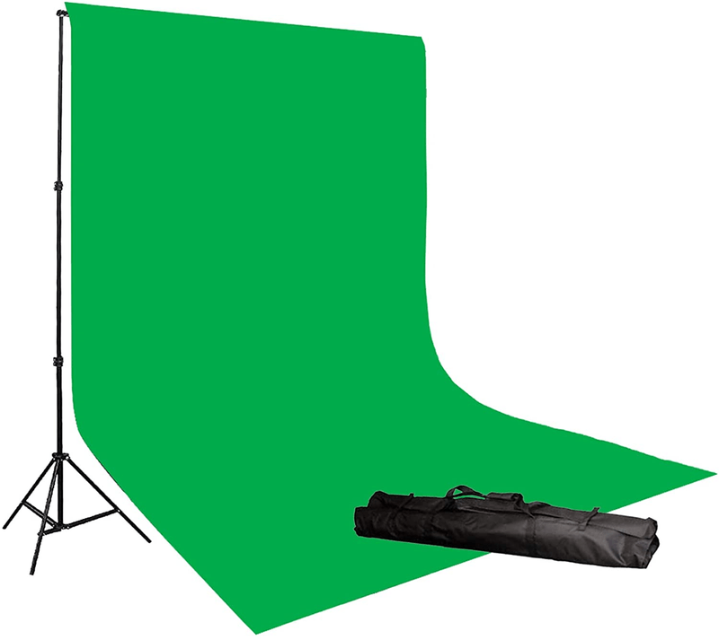 Kit-Suporte-Estande-e-Fundo-Infinito-ChromaKey-Verde-Algodao-3-Metros-para-Estudio-Fotografico