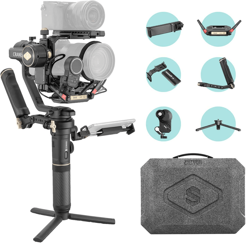 Estabilizador-Gimbal-Portatil-Zhiyun-Crane-2S-Pro-|-Crane2S-Pro