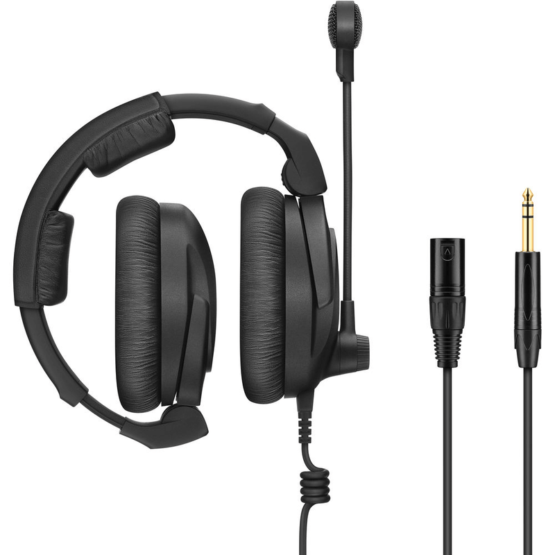 Fone-de-Ouvido-Sennheiser-HMD-300-XQ-2-ActiveGard-Headphone-com-Microfone-e-Cabo-Boom-XLR-e-1-4-