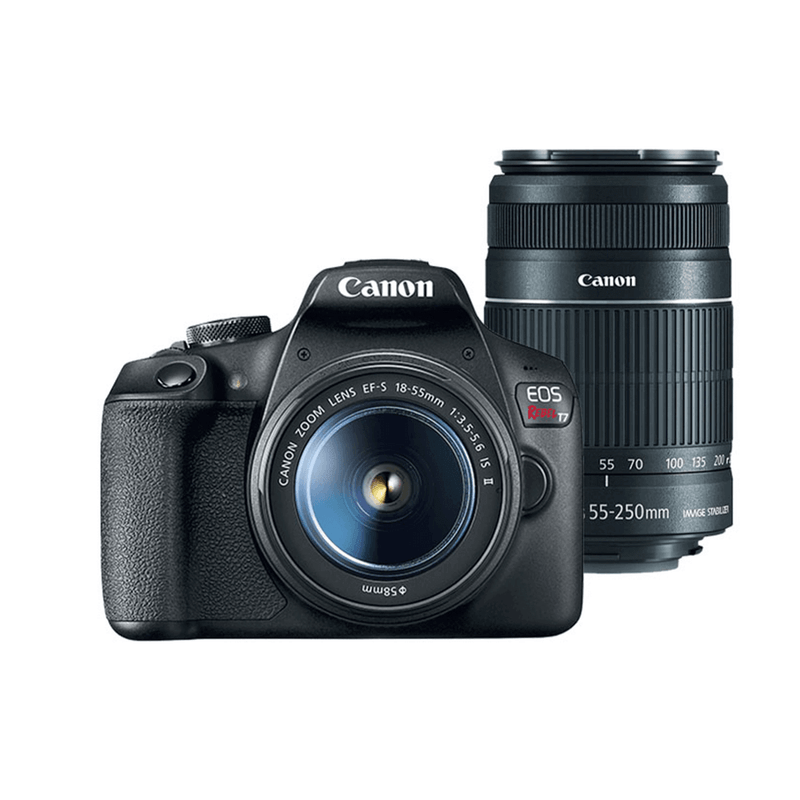 Kit-Canon-EOS-Rebel-T7--e-Lentes-18-55mm-e-55-250mm