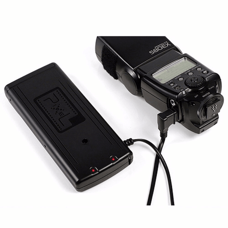 Carregador-Externo-Flashgun-Power-Pack-Pixel-TD-381-para-Flash-Canon