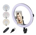 Iluminador-Led-Circular-AFI-R11-Ring-Light-28cm-Live-USB-com-Suporte-de-Celular