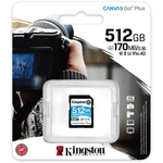 Cartao-SDXC-512Gb-Kingston-Canvas-Go--Plus-4K-170MB-s-UHS-I---V30---U3---Classe-10