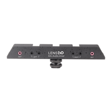 Adaptador de Áudio Mixer LensGo D2L para Transmissores Microfones Wireless