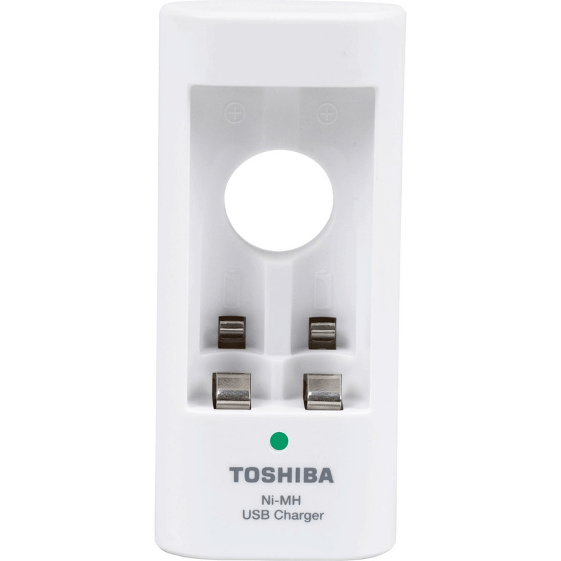 Carregador-USB-Toshiba-de-Pilha-AA-AAA-com-2x-Pilhas-AA-Recarregavel-de-2000mAh